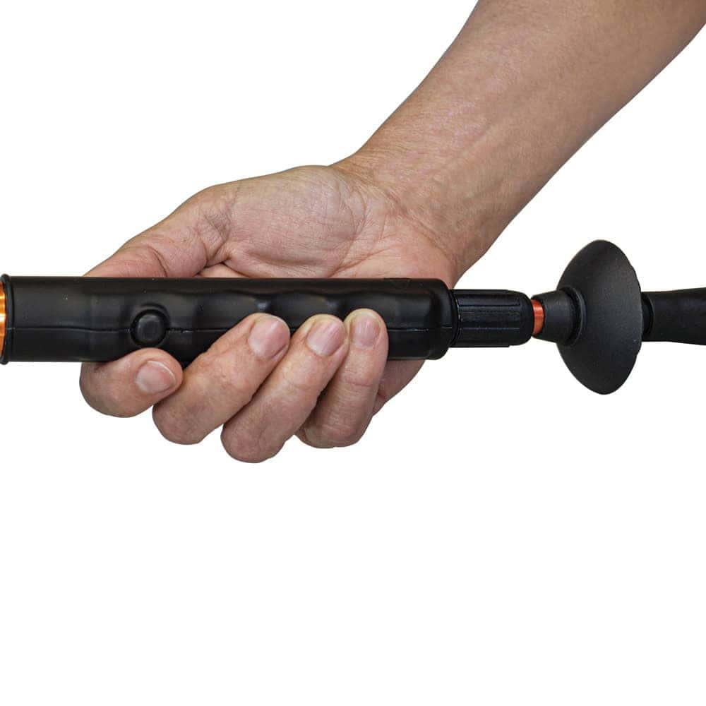 Hike 'n Strike Stun Walking Cane, 950,000 Volts, 4.6 Milliamps, Adjustable Height 32-36 Inches, 114 Lumen LED Flashlight, Aircraft Aluminum, Disguised Self Defense for Seniors, Hiking Protection - Image 4